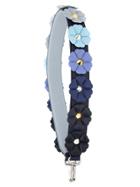Fendi Flower Embellished Strap You - Blue