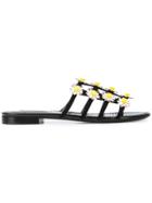 Fabrizio Viti Daisy Slides - Black