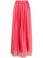 Forte Forte Pleated Chiffon Skirt - Pink