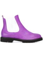 Chalayan Chelsea Boots - Pink & Purple