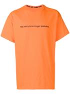 F.a.m.t. Logo Printed T-shirt - Orange
