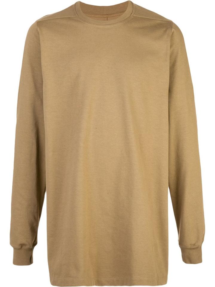 Rick Owens Long-sleeve T-shirt - Brown