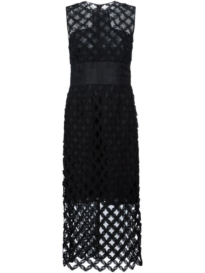 Sophie Theallet Guipure Lace Pencil Dress