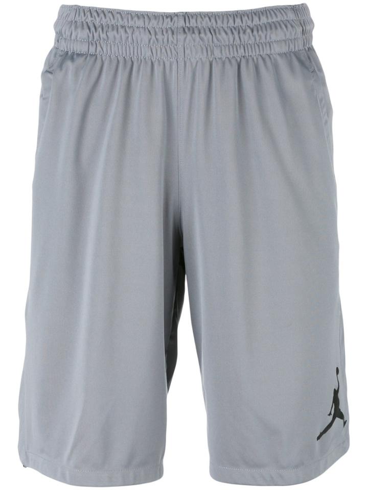 Nike Jordan Basketball Shorts, Men's, Size: Xl, Grey, Polyester