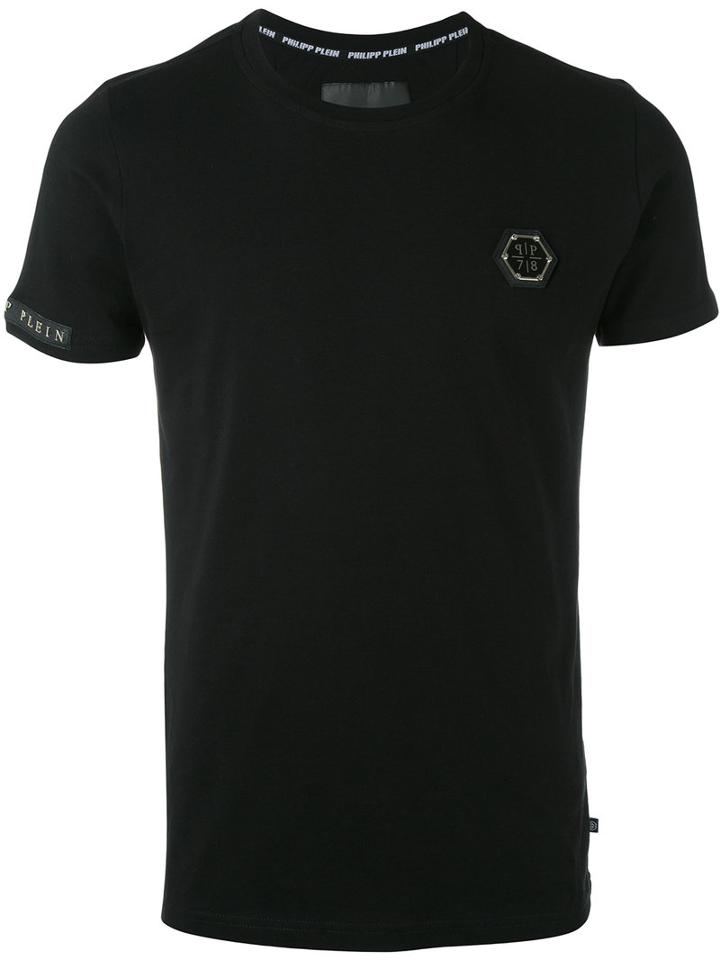 Philipp Plein - Classic Plain T-shirt - Men - Cotton - M, Black, Cotton