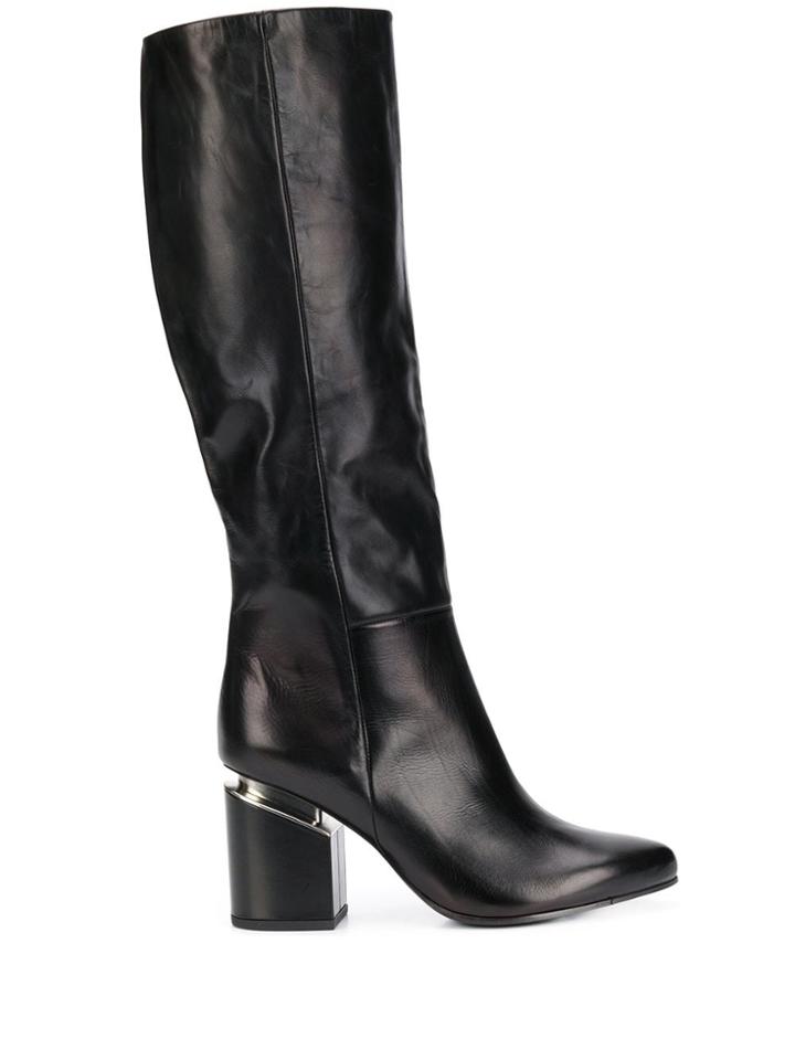 Vic Matie High Pointed Boots - Black