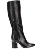Vic Matie High Pointed Boots - Black