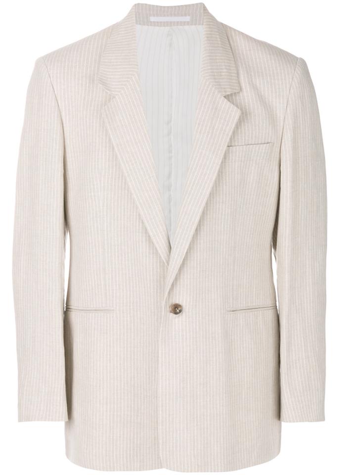 E. Tautz Single Breasted Blazer - Nude & Neutrals