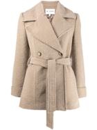 Etro Textured Print Coat - Neutrals