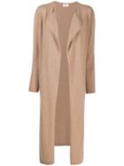 Allude Long Cardi-coat - Neutrals