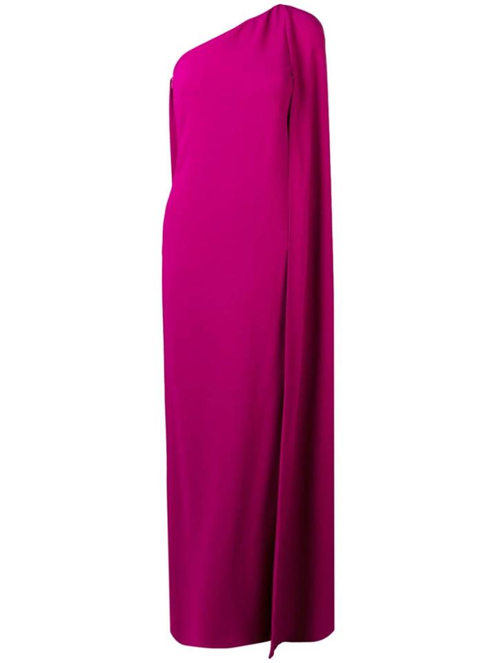 Stella Mccartney One-shoulder Evening Dress - Purple