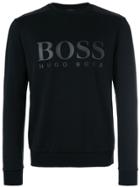 Boss Hugo Boss Logo Print Sweatshirt - Black