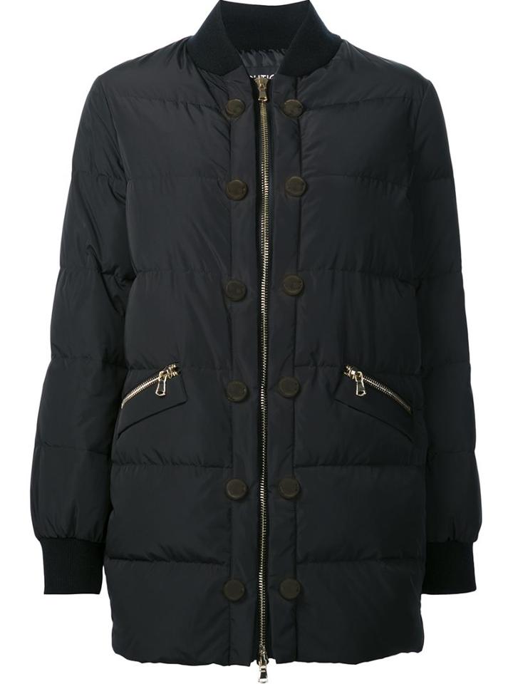 Boutique Moschino Faux Pearl Puffer Jacket