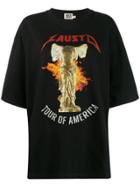 Fausto Puglisi Tour Of America Oversized Top - Black
