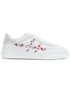 Hogan H365 Embroidered Sneakers - White