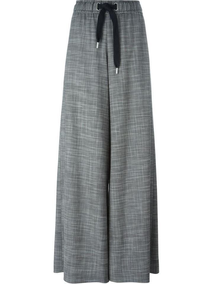 Alexander Wang Houndstooth Palazzo Pants