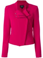 Armani Jeans Fitted Jacket - Pink & Purple