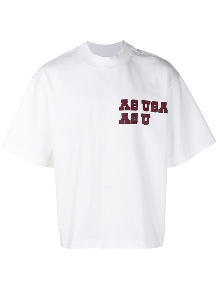 Reebok Slogan Short-sleeve T-shirt - White
