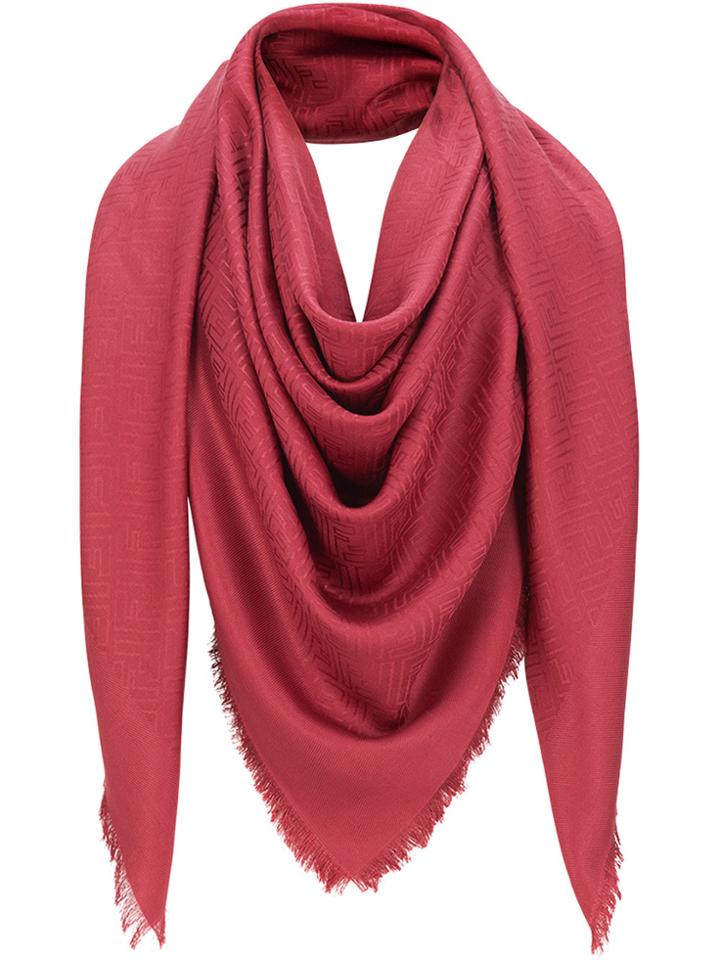 Fendi Signature Shawl - Red