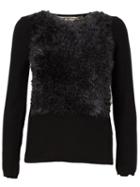 Comme Des Garçons Fur Panel Jumper