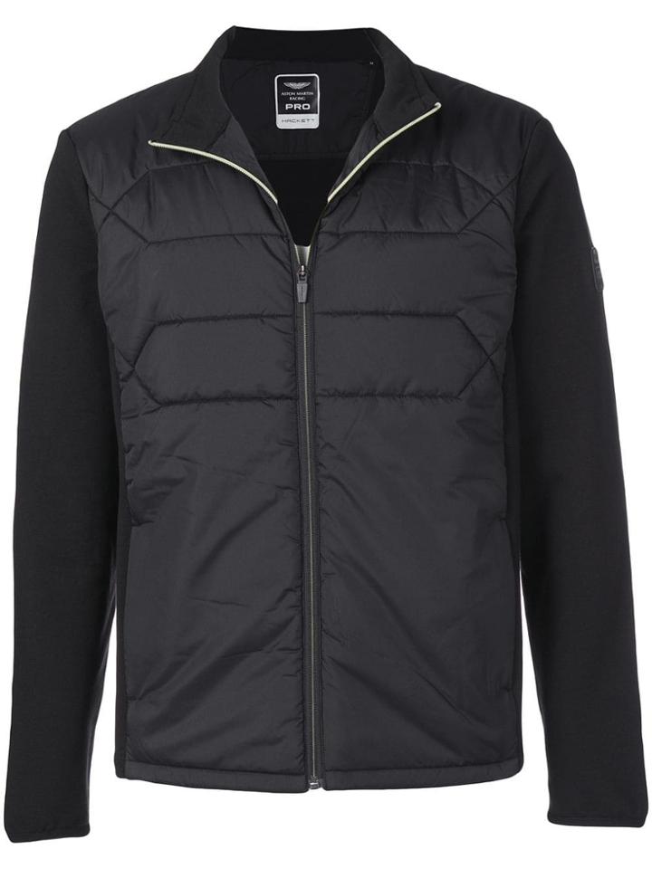 Hackett Aston Martin Racing Pro Quilted Jacket - Black