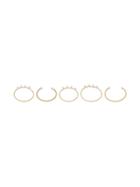 Isabel Marant Delicate Ring Set - Metallic