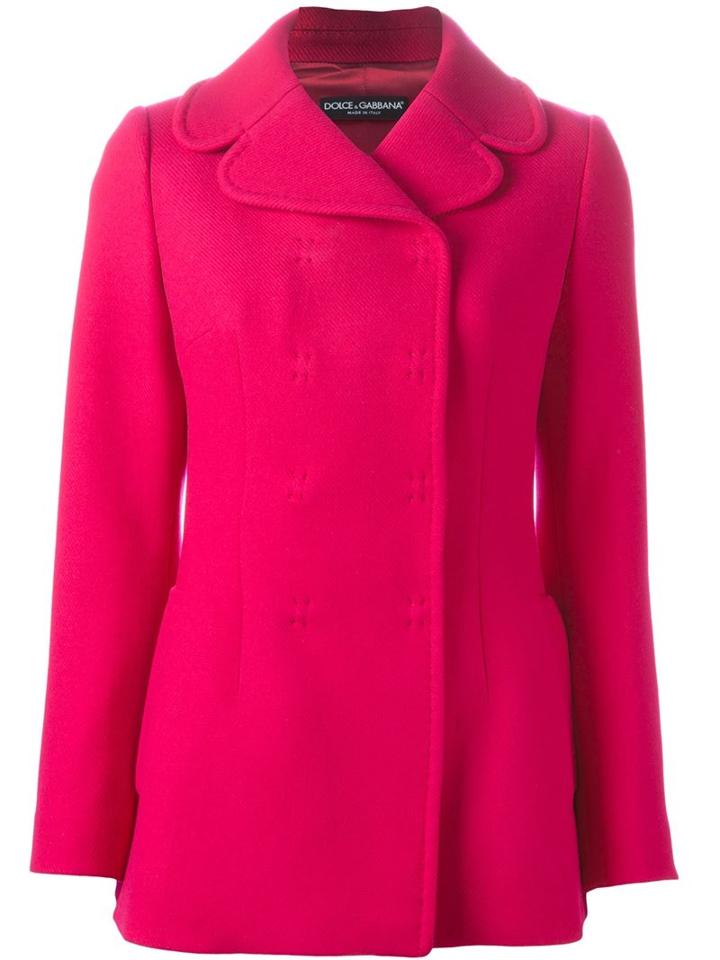 Dolce & Gabbana Short Double Breasted Coat