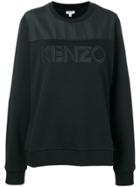 Kenzo Brand Patch Sweatshirt - Black