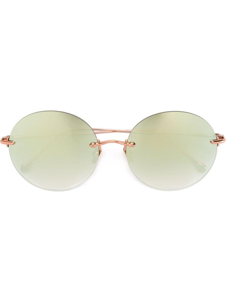 Frency & Mercury 'never Know Next Kiss' Sunglasses, Women's, Grey, Titanium
