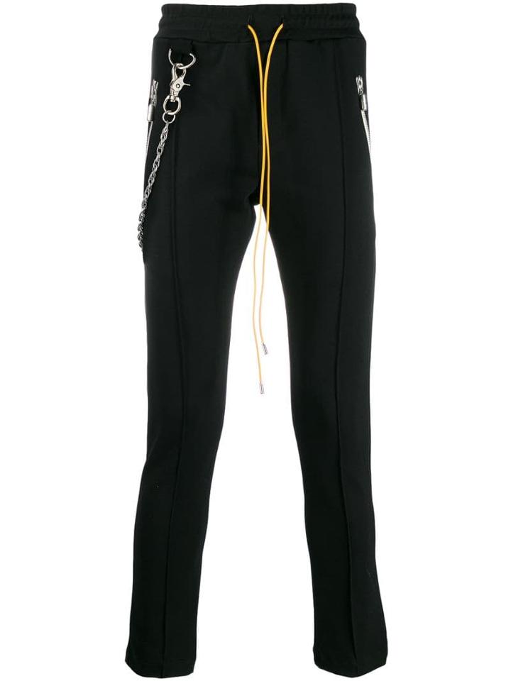 Rhude Rhude - Man - Chain Trousers - Black