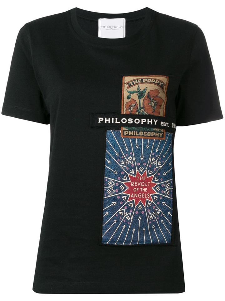Philosophy Di Lorenzo Serafini The Poppy T-shirt - Black