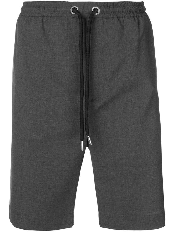 Les Hommes Drawstring Shorts - Grey