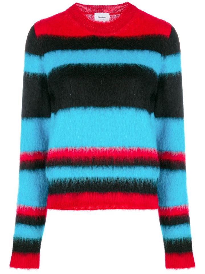 Dondup Striped Sweater - Blue