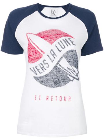Zoe Karssen Vers La Lune T-shirt - White