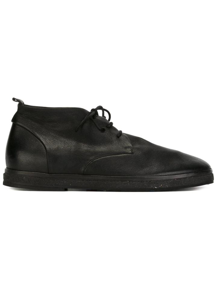 Marsèll Flat Sole Boots - Black