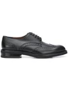 Salvatore Ferragamo Brewood Oxford Shoes - Black