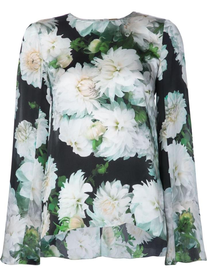 Adam Lippes Floral Print Blouse