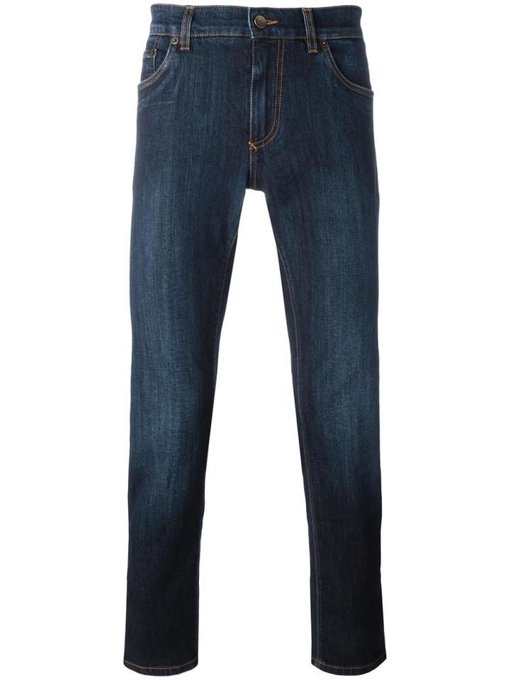 Dolce & Gabbana - Slim Fit Jeans - Men - Cotton/spandex/elastane - 46, Blue, Cotton/spandex/elastane