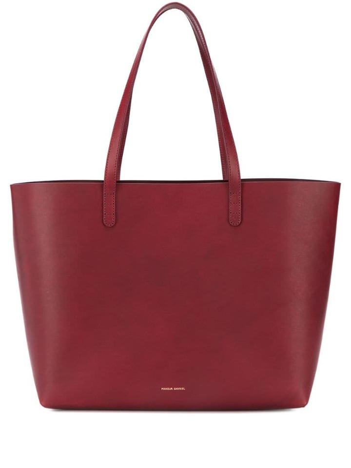 Mansur Gavriel Large Shopper Tote - Red