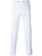 Pt01 Chino Trousers, Men's, Size: 54, Blue, Cotton/spandex/elastane