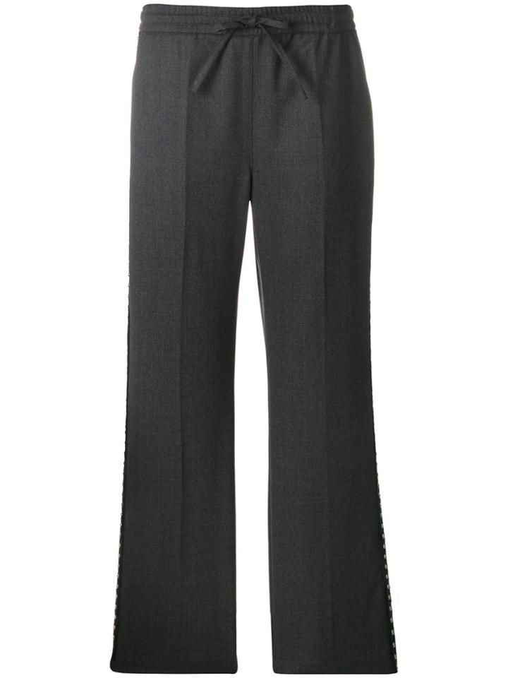 P.a.r.o.s.h. Lilu High-waisted Trousers - Grey