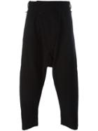 Lost & Found Ria Dunn Shifted Front Pants, Men's, Size: Medium, Black, Cotton
