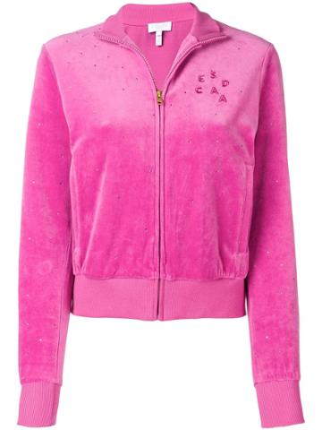 Escada Sport Velvet Sports Jacket - Pink