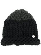 Lost & Found Ria Dunn - Knitted Beanie - Men - Nylon/wool - One Size, Black, Nylon/wool