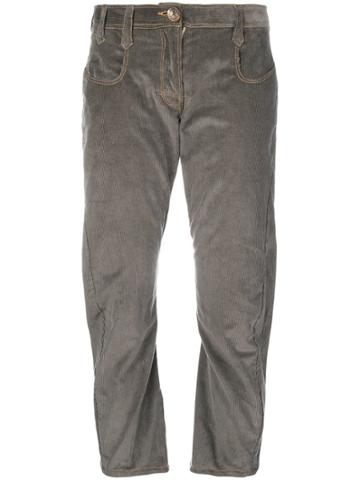 Atelier Bâba Amado Twisted Corduroy Trousers - Grey