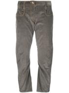 Atelier Bâba Amado Twisted Corduroy Trousers - Grey