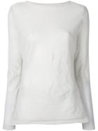 Dusan Fine Knit Sweater - Nude & Neutrals