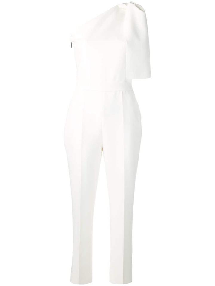 Msgm One-shoulder Jumpsuit - White