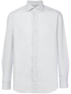 Gucci Embroidered Check Shirt - Blue
