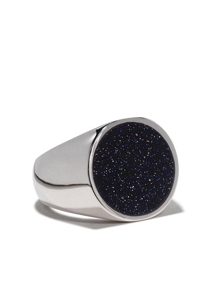Tom Wood Oval Structure Ring - Silver